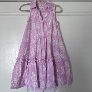 Caylinn Sleeveless Popover Dress - (conch shell pink XXS)